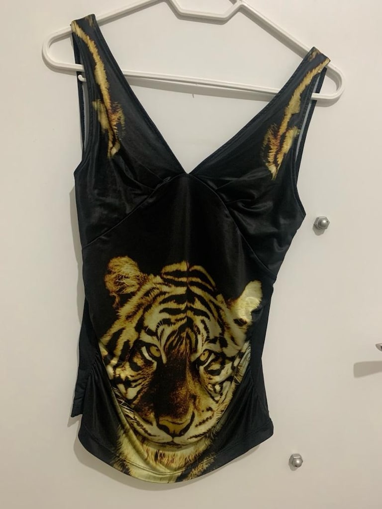 Orijinal Roberto Cavalli L beden Bluz - 10
