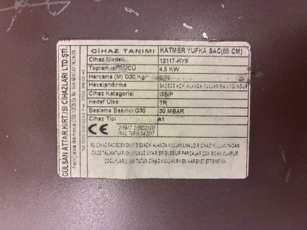 Gülsan Katmer Yufka Sacı - 7