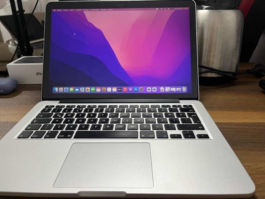 MacBook Pro Retina 13 2015 Kutulu, Çok Temiz, 128GB - 3