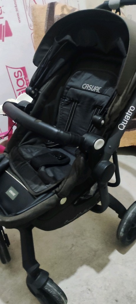 Casual Quatro Trona Safe Antrasit Travel Sistem Bebek Arabası - 10
