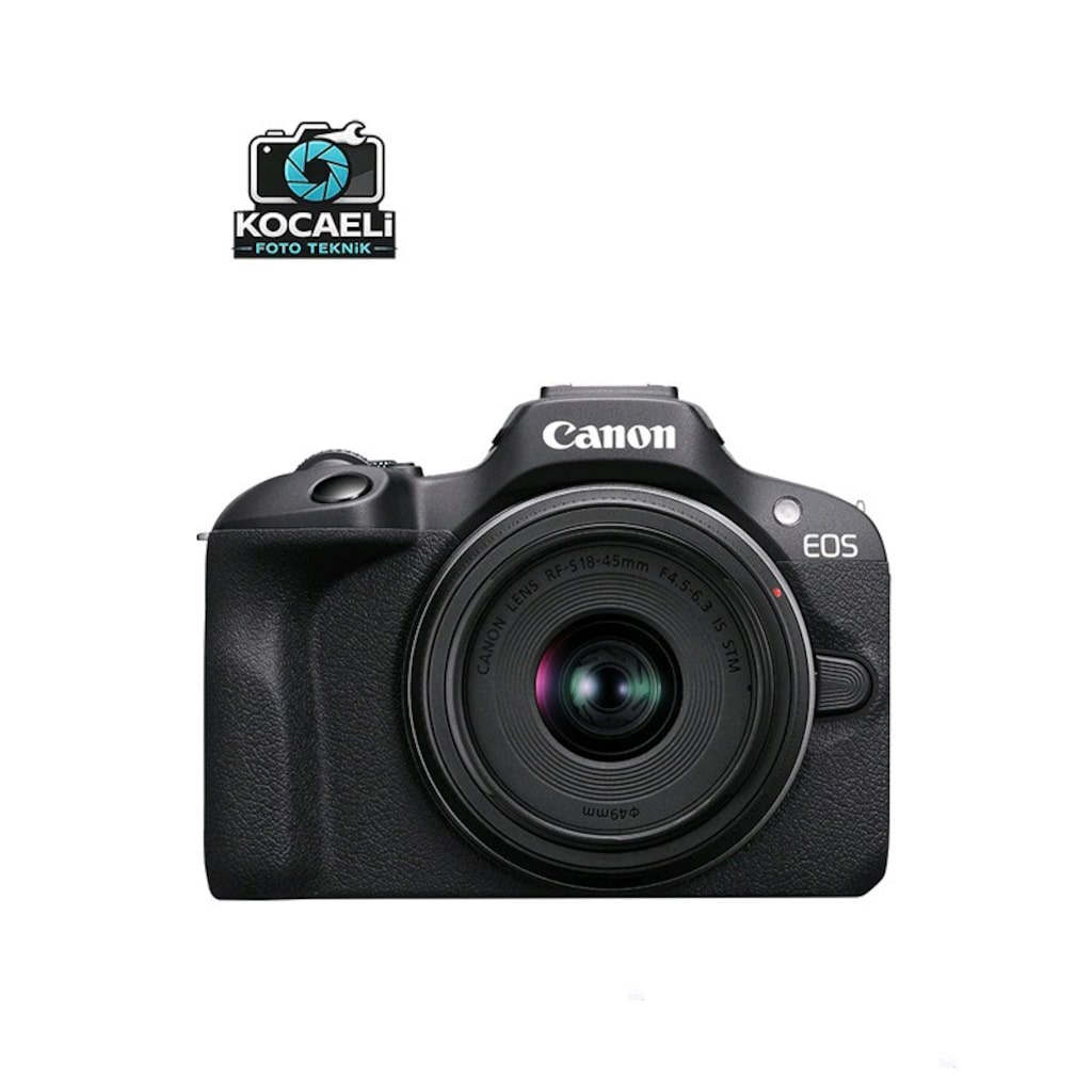 Canon EOS R100 + 18-45mm + 75-300mm Lens Aynasız Fotoğraf Makinesi - 4