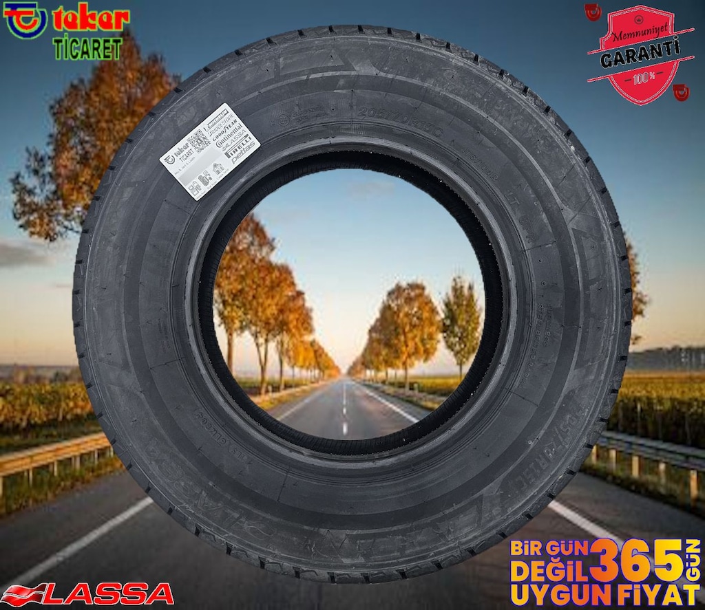 205 70 15 (C) Lassa TRANSWAY 3 #mevsim LASTİK #Teker Ticaret üt2026 - 2