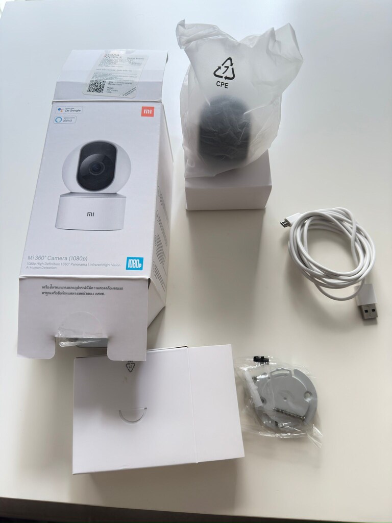 Xiaomi 360 camera 1920*1080p piksel full HD (faturalı/kutulu)