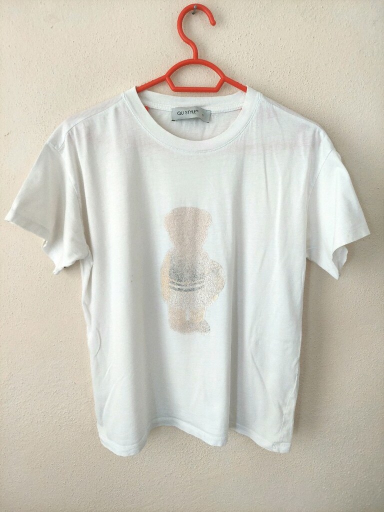 QU kadın ev iş günlük giymelik tshirt