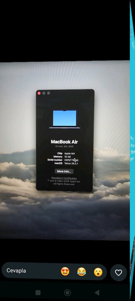Apple Mac Air laptop - 3
