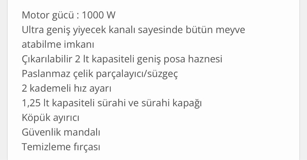 Arzum katı meyve sıkacağı - 5