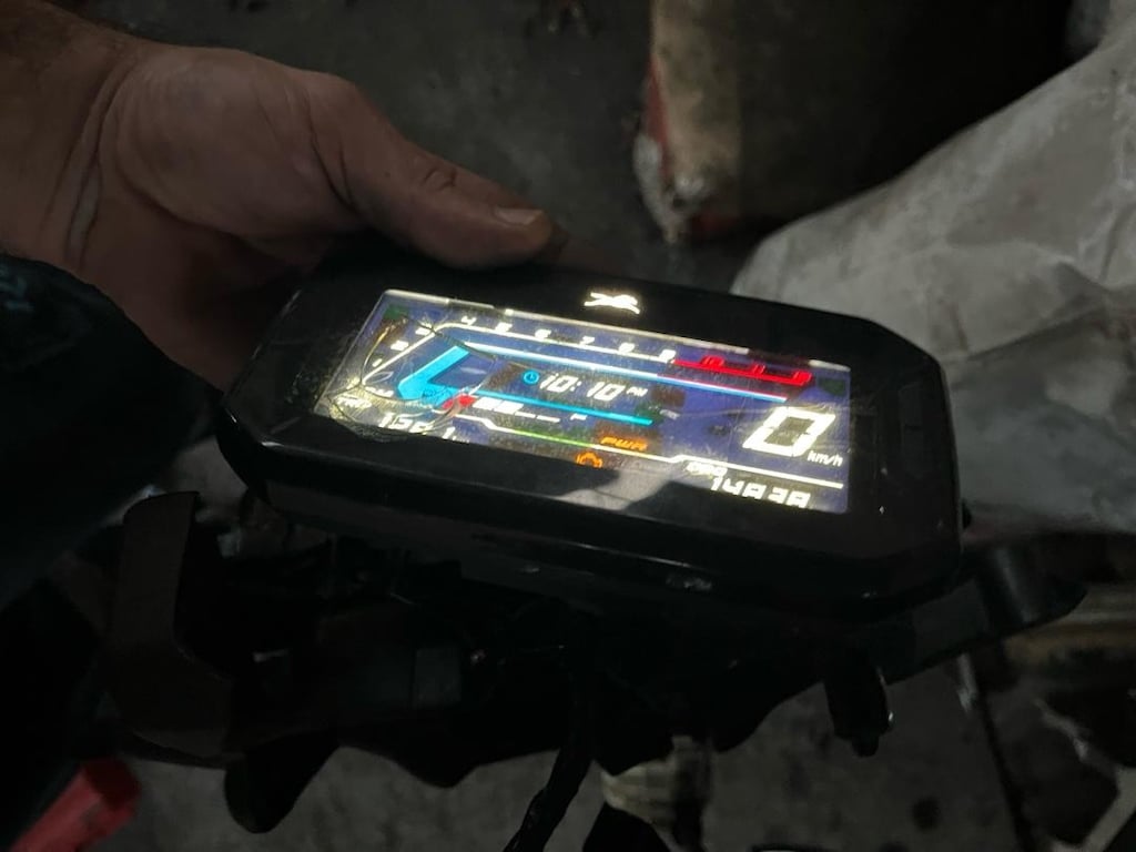 tvs raider 125 gösterge km saati kilometre kadran - 3