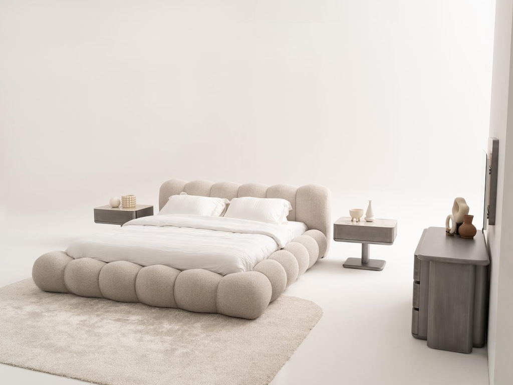 Tasarım (COCO Bed) Karyola ve Yatak (Yataş Black Ice) 180/200