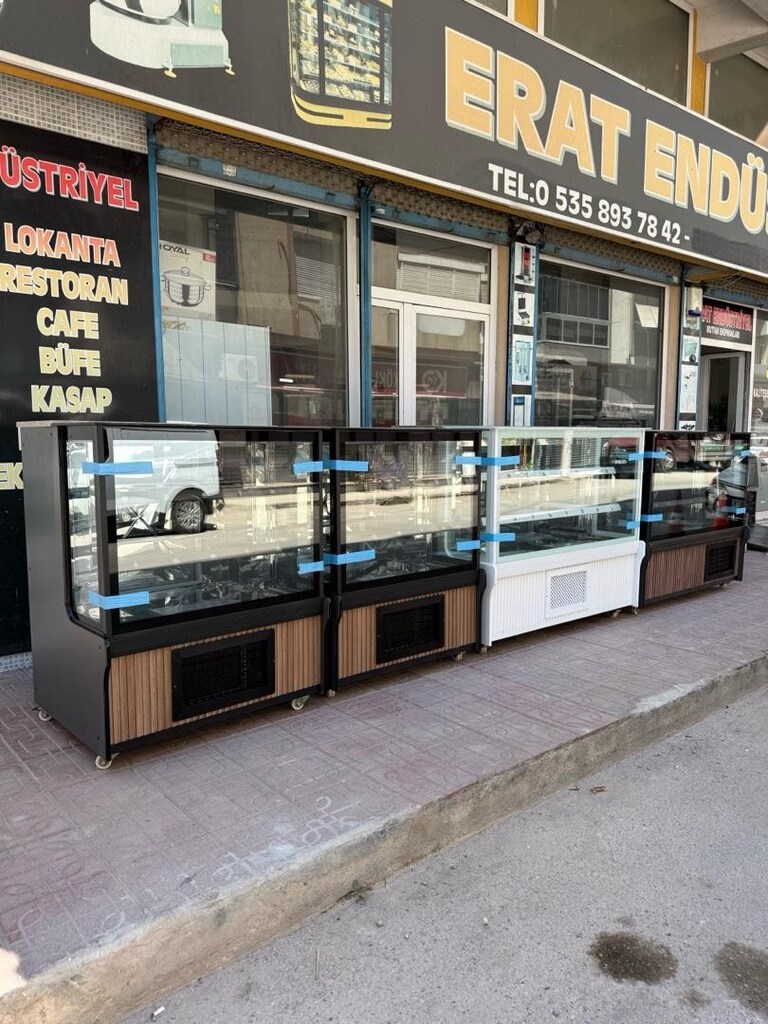 kebap dolabı meze dolabı pasta dolabı vitrin dolabı teşhir dolabı - 7