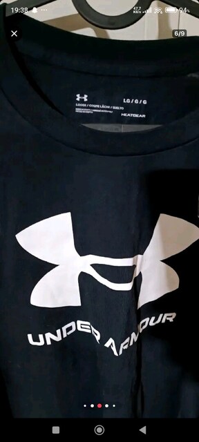 under armour uzun kol tişört etiketli ve etiketsiz sıfır L