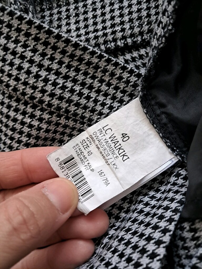 lcw ekose desenli pantolon - 6