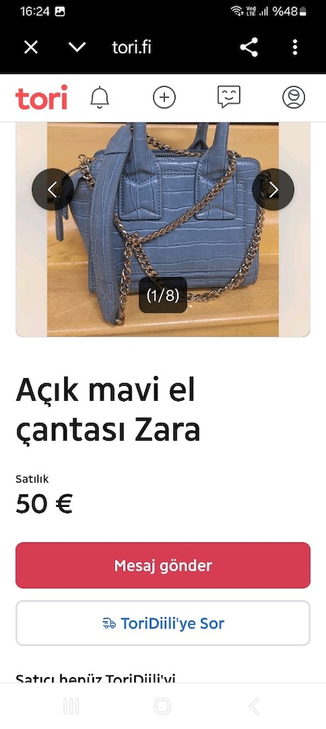 ZARA ÇANTA