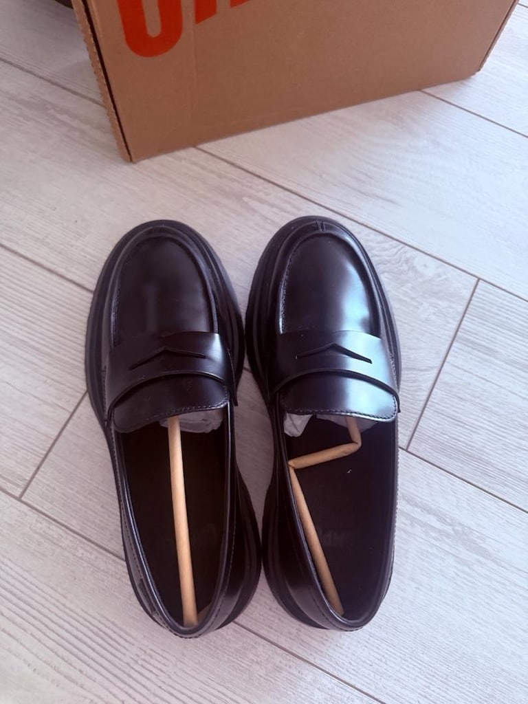 Camper Siyah Loafer Kadın - 3
