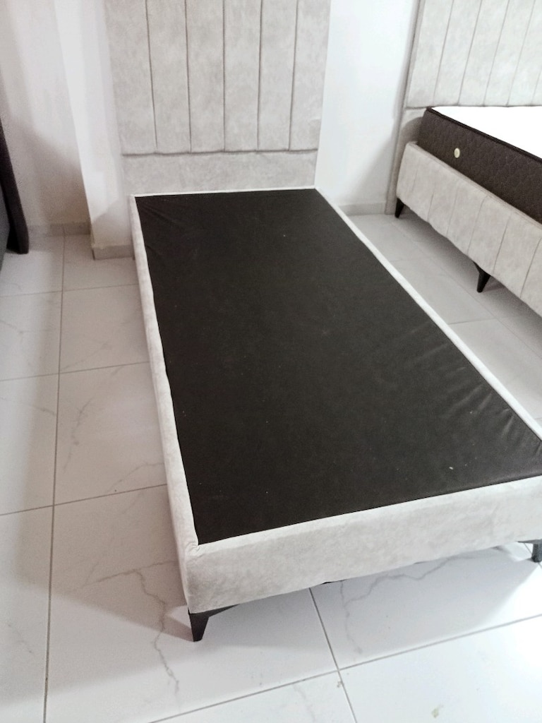 sıfır tek kişilik sabit baza başlık eve teslim - 4