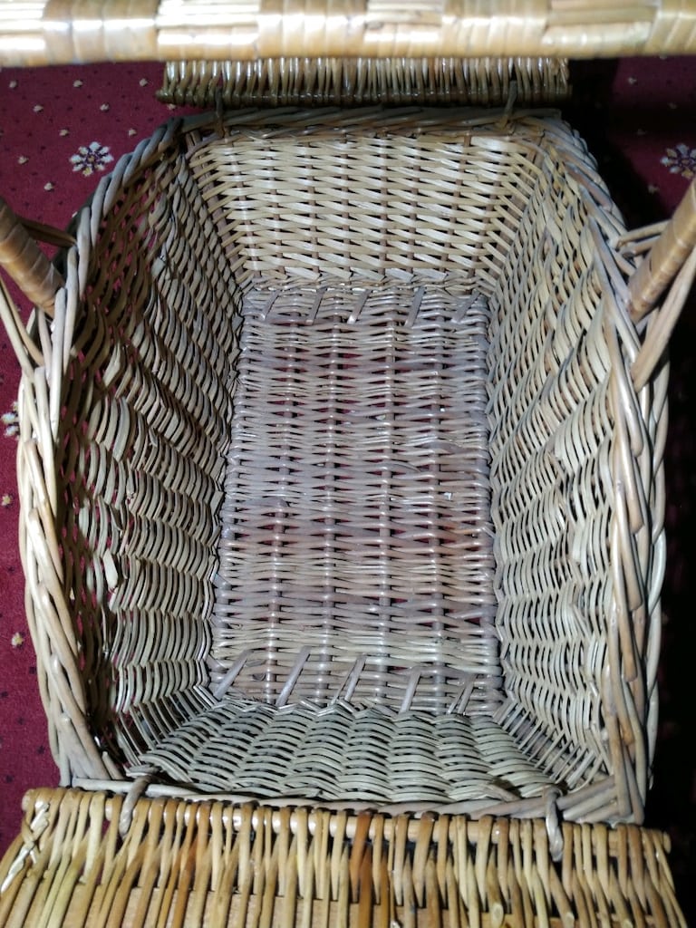 bambu piknik sepeti 55X26X45 - 3