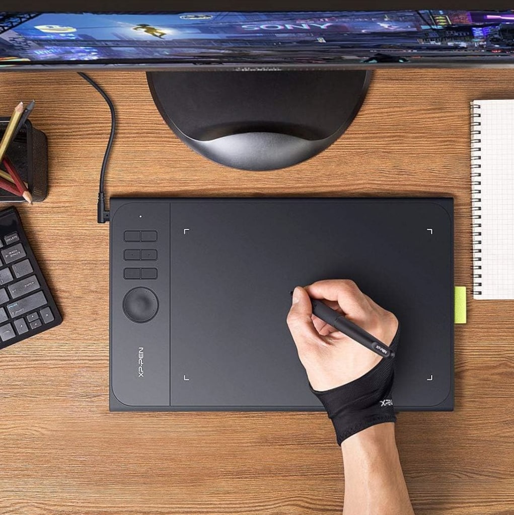 XP Pen Star 06C Drawing Tablet Büyük Çizim Tableti - 7