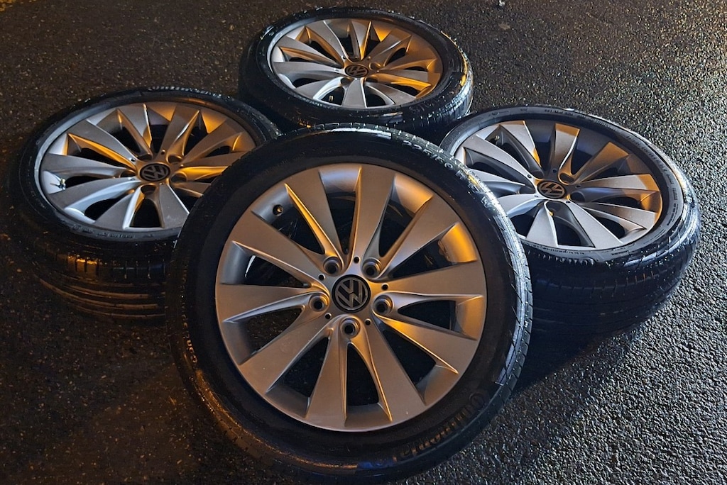 225 50 17 ORJİNAL JANT LASTİK TAKIMI TRANSPORTER BMW TRAFİK İNSİNGNİA - 5