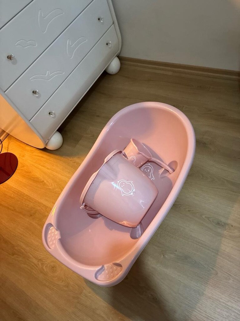 Bebek Yıkama Küvet Maşrapa kova 3lü set - 2