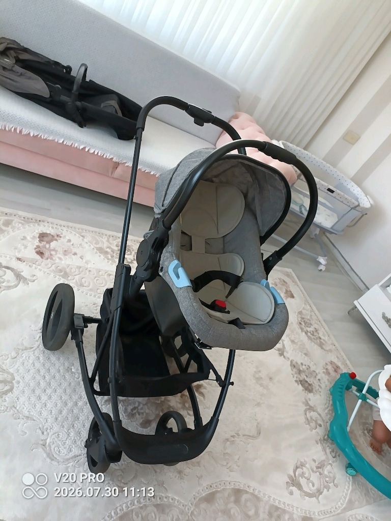 Acil satılık az kullanılmış sunny baby bebek arabası - 10