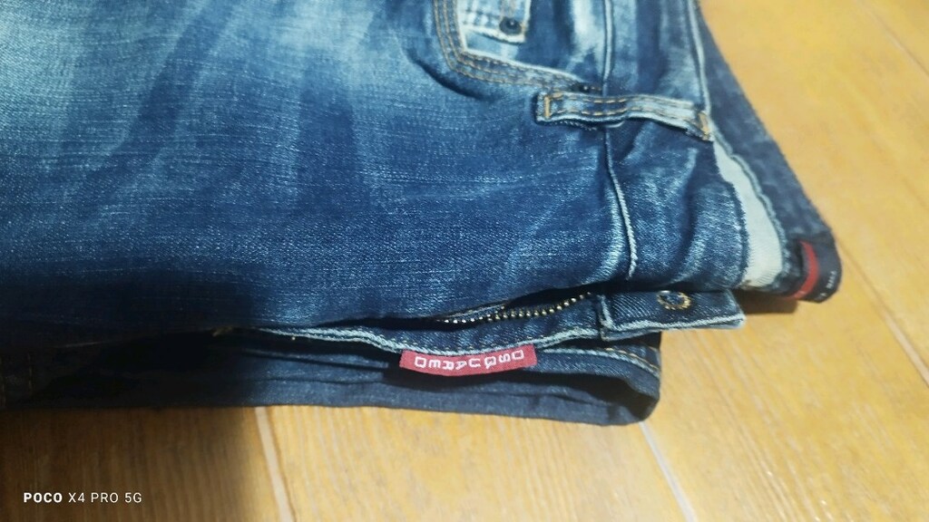 #Dsquared2 jeans pantolon..Eni çekilince 40 Boy 101Paça 18 - 7