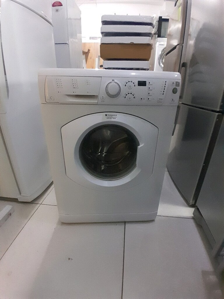 Temiz sağlam çalışır durumda hotpoint ariston 7 kiloluk çamaşır makine - 2