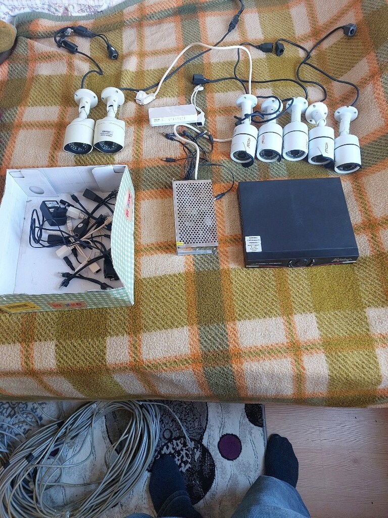 güvenlik kamerası 7 adet - 6