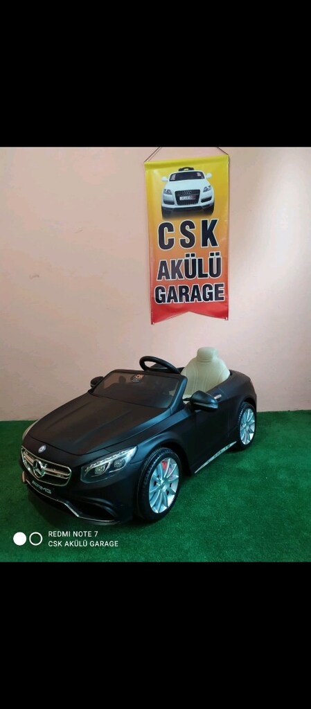 AKÜLÜ ARABA MERCEDES S63 LİSANSLI - 5