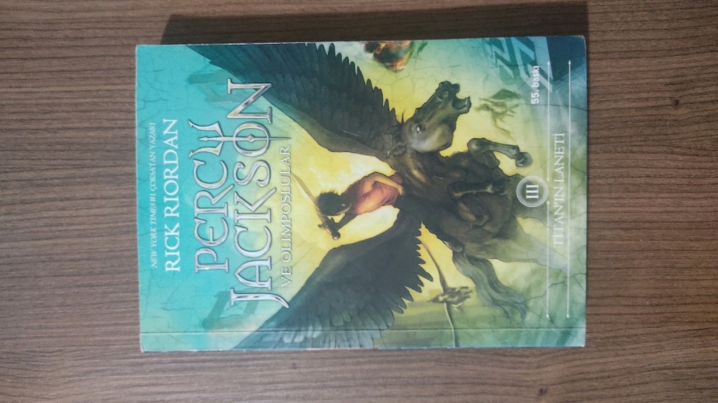 Percy Jackson ve Olimposlular Kitap Serisi 1,2,3,4,5 - 5