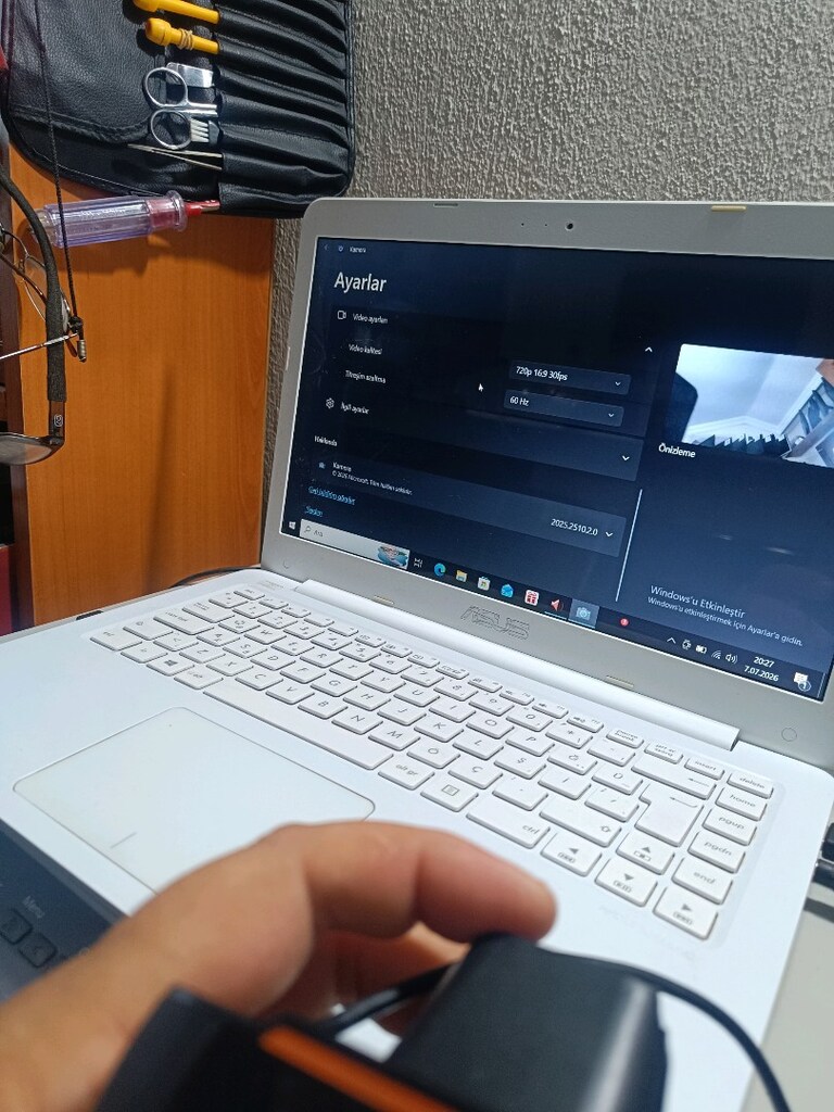 Webcam tak çalıştır 1280*720 - 7