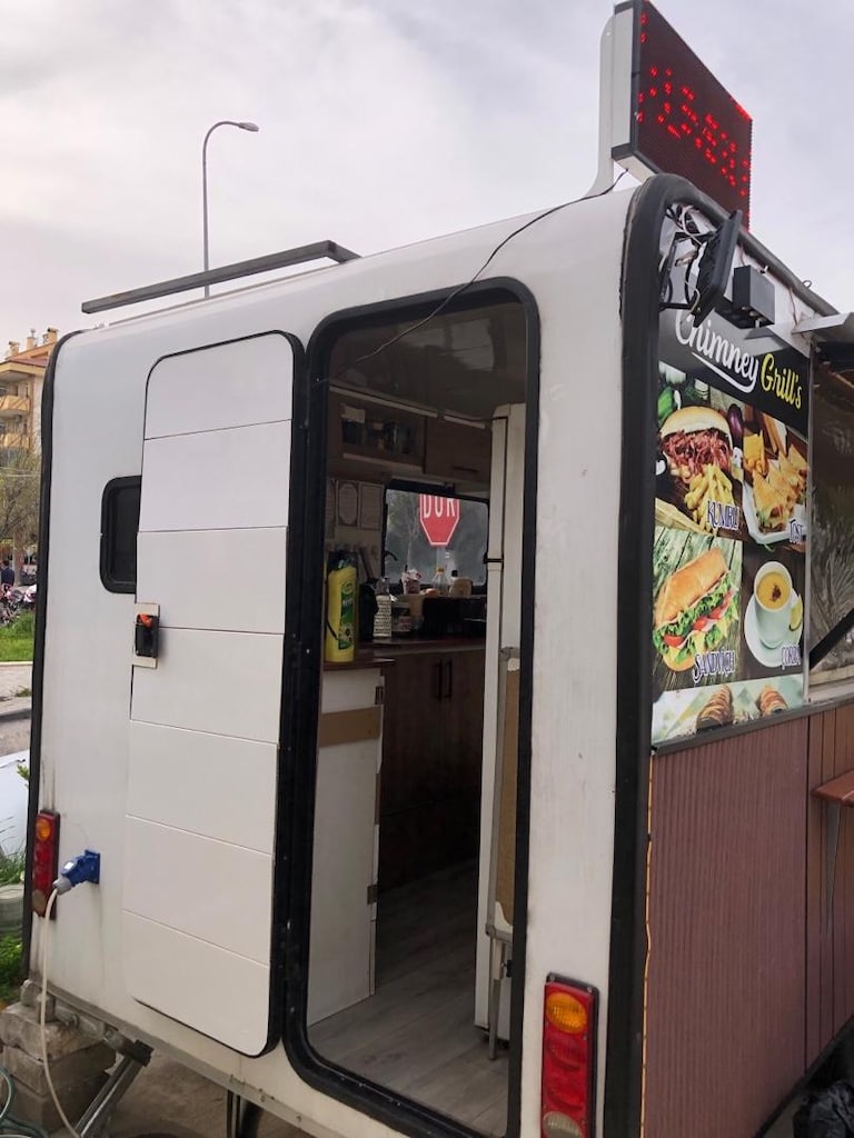 Mobil mutfak,sokak lezzetleri çekme karavanı - 13