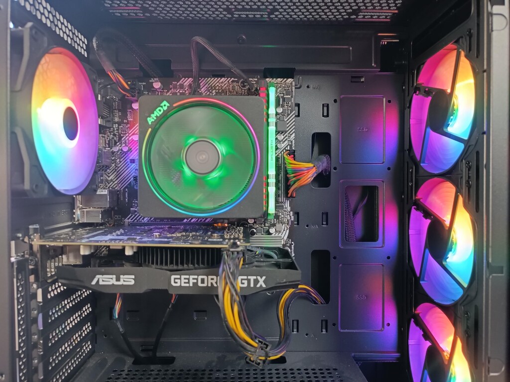 GTX 1660Tİ 6GB E.K/RYZEN7 3800X CPU/256GB M2 SSD/16 GB RAM/GAMİNG KASA - 2