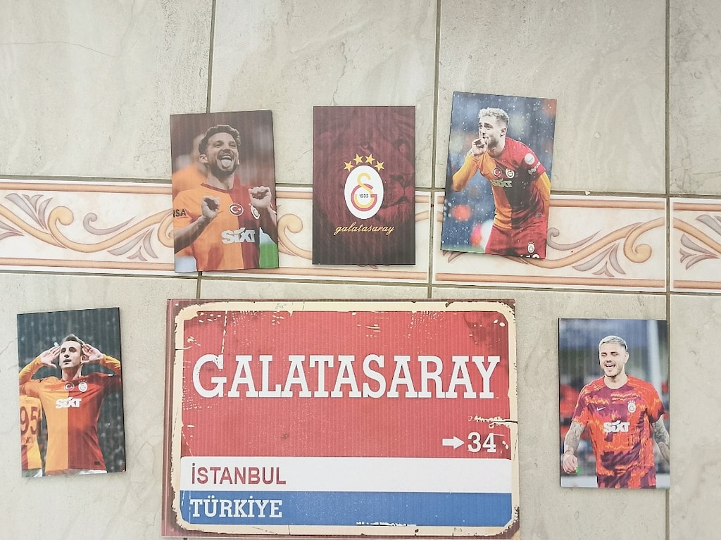 Galatasaray ahşap duvar resimleri - 4