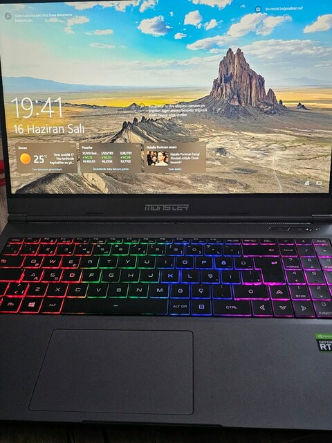 Monster Tulpar T5 V21.5 | RTX 3070 - i7 10875H | Çok Temiz