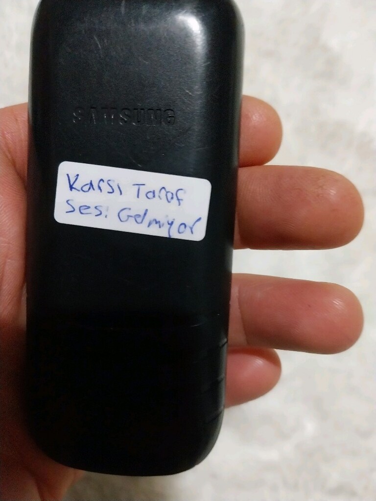 Samsung tuşlu telefon. sesi gelmiyor - 3