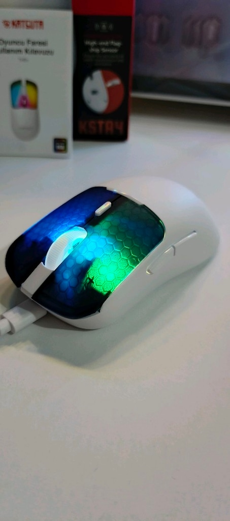 KATSUTA KTSA4 KABLOLU/BLUETOOTH/2.4 GHZ KABLOSUZ GAMİNG MOUSE - 10