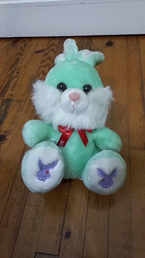 Pastel Renkli Peluş Tavşan Oyuncak - 5