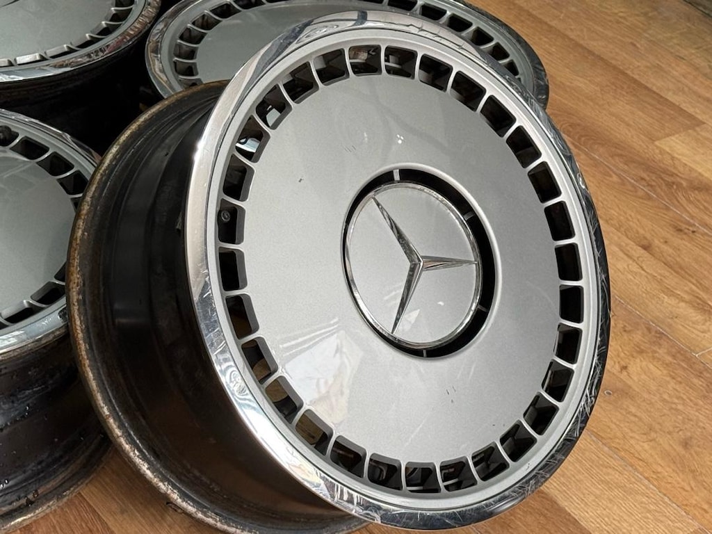 Orjinal 16 inç Direkt Uyumlu W124-W201 jant-nikelajlı kapak Mercedes - 4