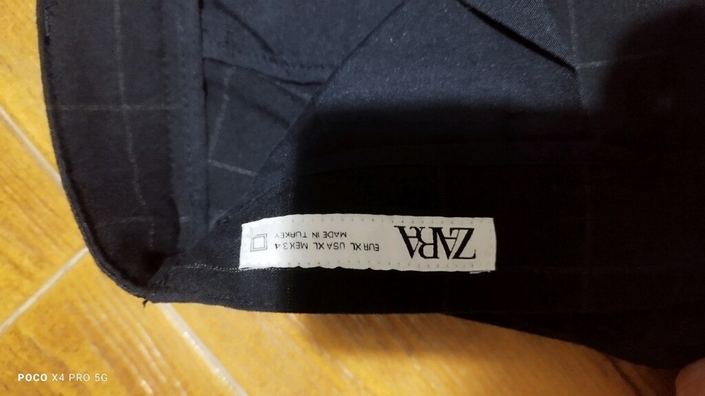 #Zara likralı pantolon Eni çekilince 50 Boyu 102 Paça 17?? - 6