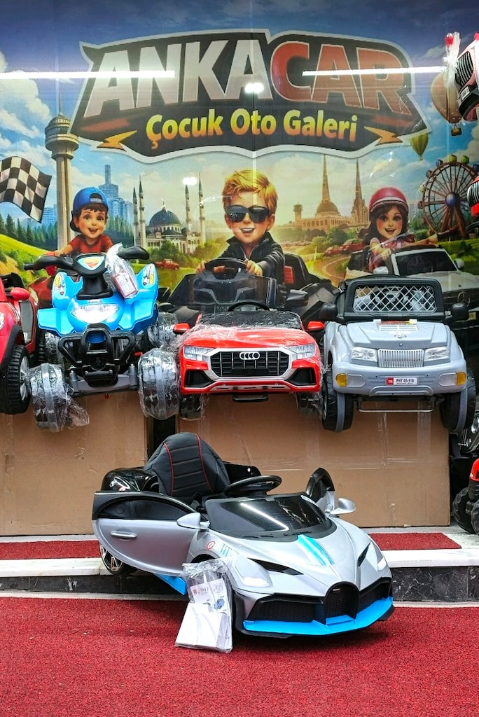 TÜM KREDİ KARTLARINA VADE FARKSIZ 3 TAKSİT SIFIR BUGATTİ AKÜLÜ ARABA - 4