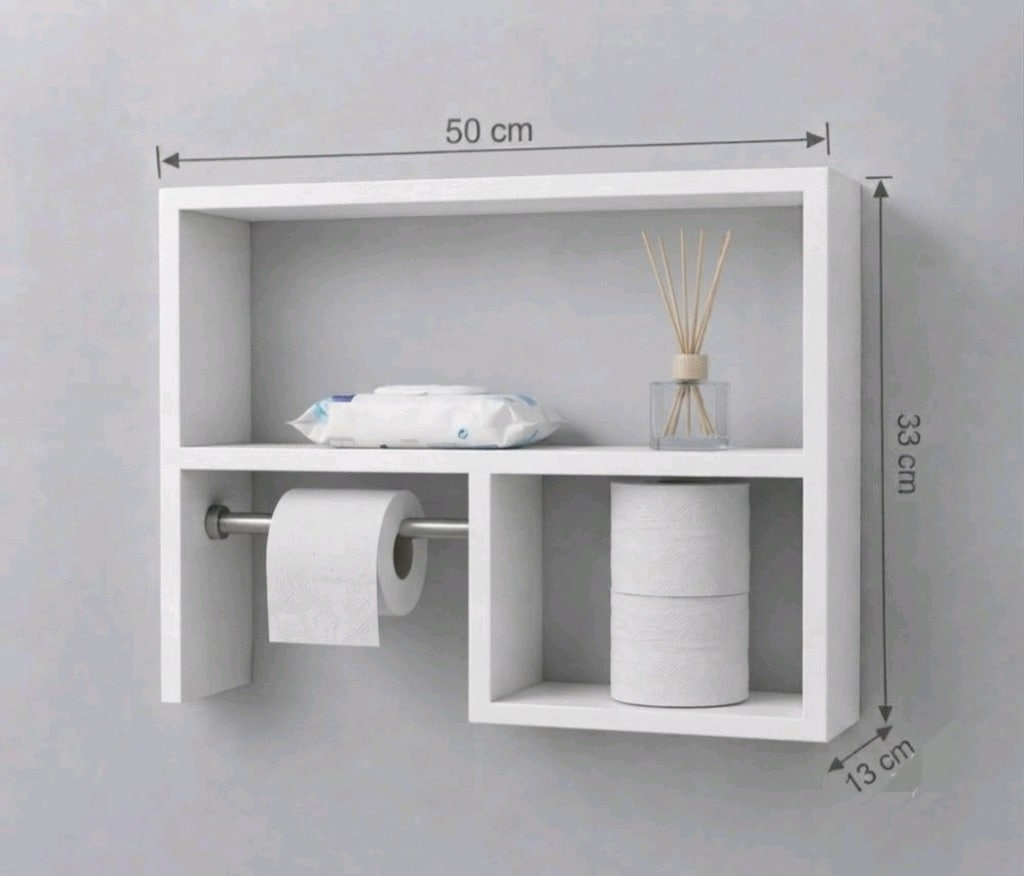 Banyo Rafı ve Tuvalet Kağıtlığı - 6