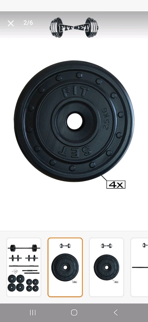 halter ve dambil seti - 2
