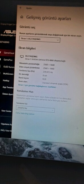 ASUS OLED 27 240HZ