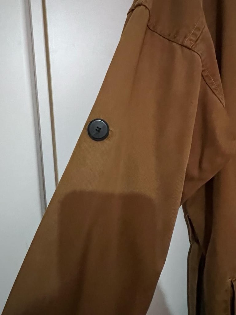 Camel Tonlu Uzun Trençkot - 6