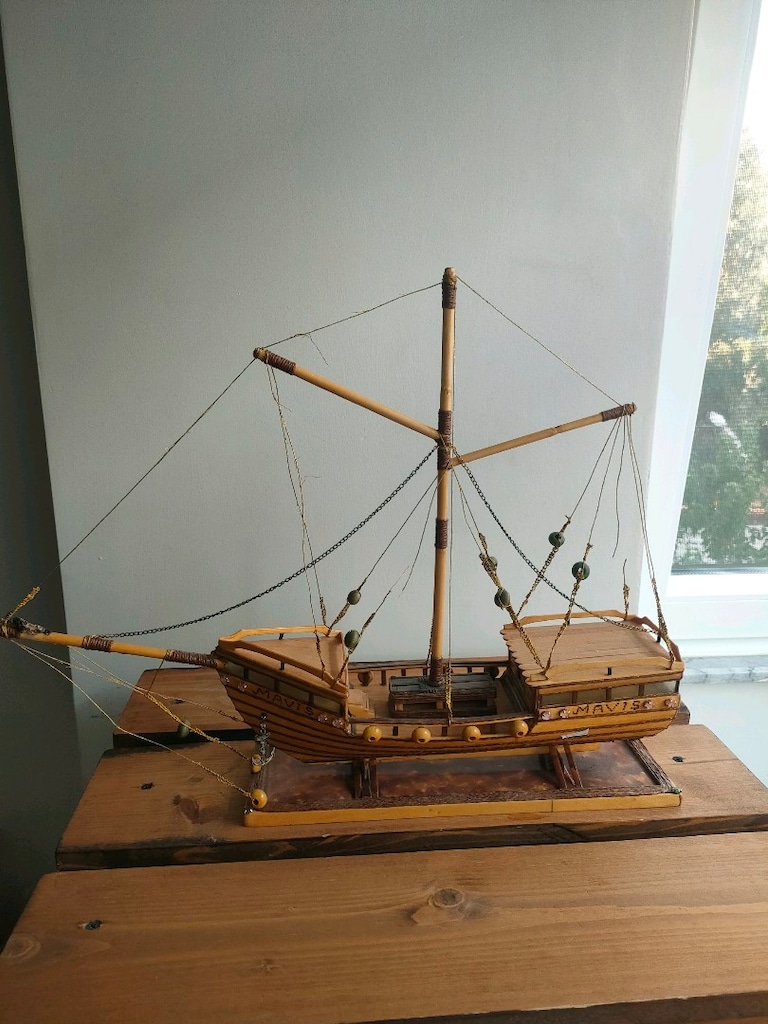 Ahşap Yelkenli Ahşap Gemi (FiYAT SONDUR) - 7