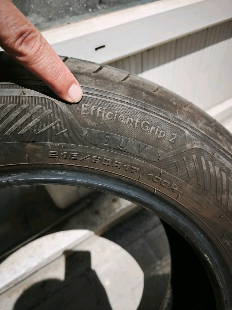 Goodyear suv lastiği sıfır gibi 215 60 17 - 5