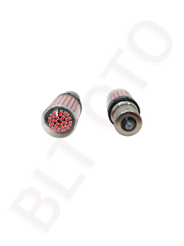 93 AMPUL 144 LED KIRMIZI TEK DUY DÜZ TIRNAK 12V - 4
