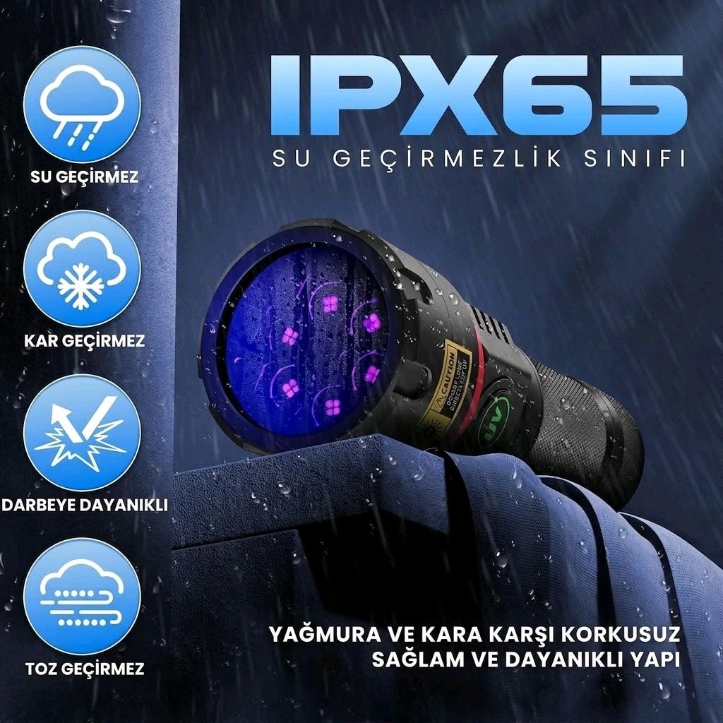 UV 365nm fener - 8
