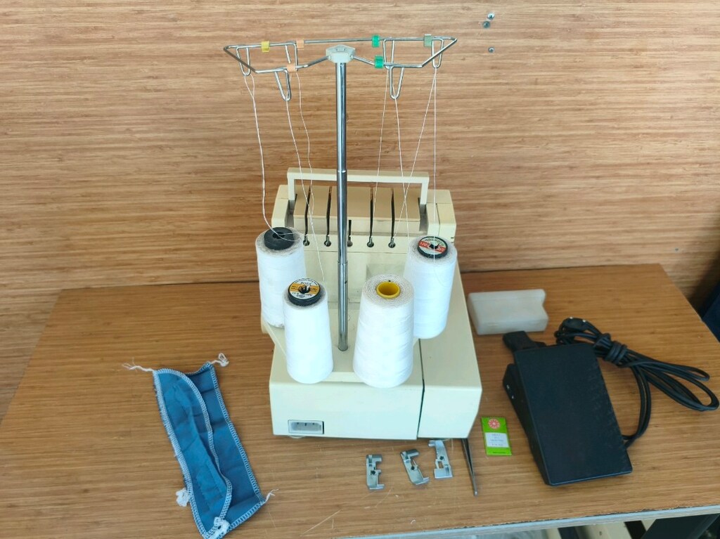 PFAFF calanda hobbylock 4 iplik overlok makinesi - 4