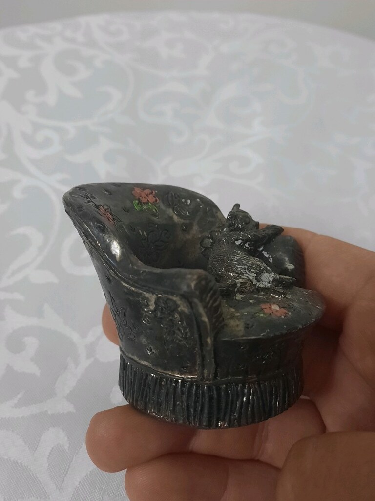 eski gümüş obje - 3