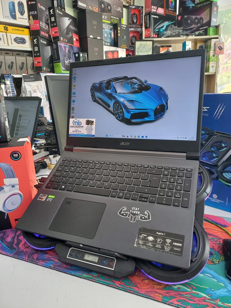 HATASIZ!!! ACER RYZEN 5 5500U 16 GB RAM RTX 3050 Tİ 144 HZ PANEL - 15